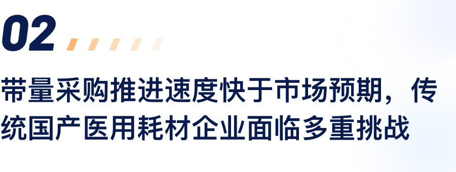 带量采骨寰缠速率快于市场预期，，，，，古板国产医用耗材企业面临多重挑战.png
